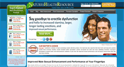 Desktop Screenshot of natureshealthresource.com